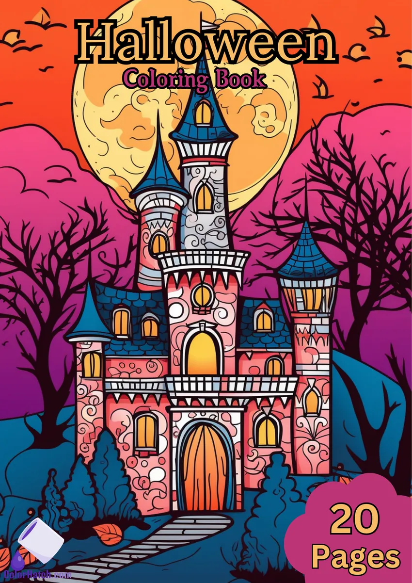 Halloween 2 Coloring Book